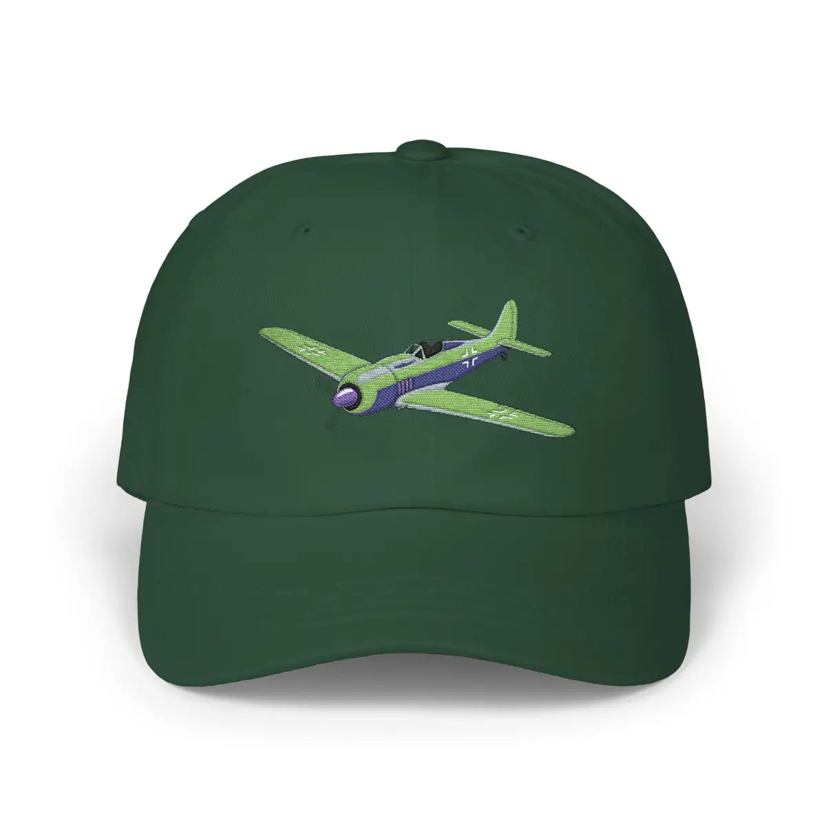Focke-Wulf 190A - Color - Hats - Pilot gifts - WWII warbird t-shirt
