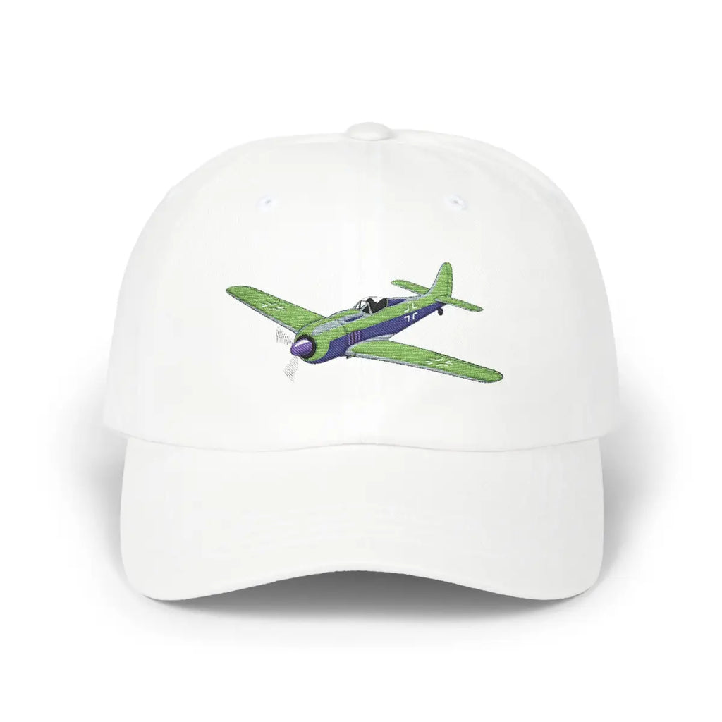 Focke-Wulf 190A - Color - Hats - Pilot gifts - WWII warbird t-shirt
