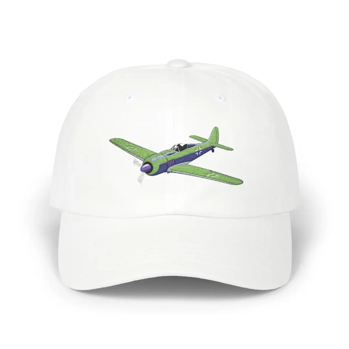 Focke-Wulf 190A - Color - Hats - Pilot gifts - WWII warbird t-shirt