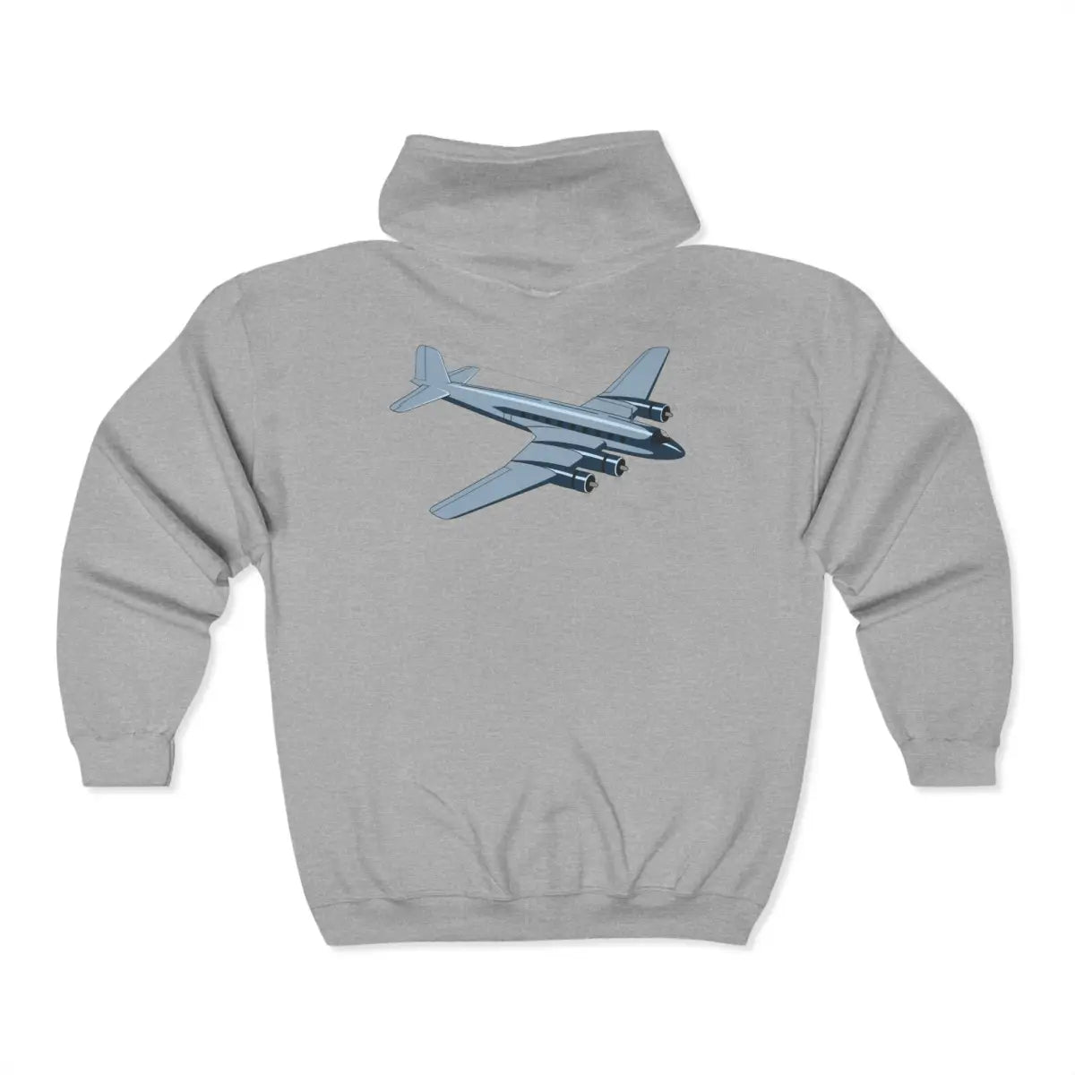 Focke-Wulf 200 Condor - Airliner - Full Zip Hoodie - Gifts for pilots - Aviation apparel