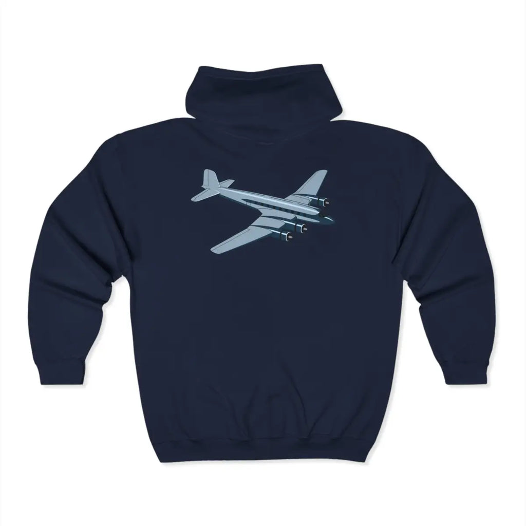 Focke-Wulf 200 Condor - Airliner - Full Zip Hoodie - Gifts for pilots - Aviation apparel