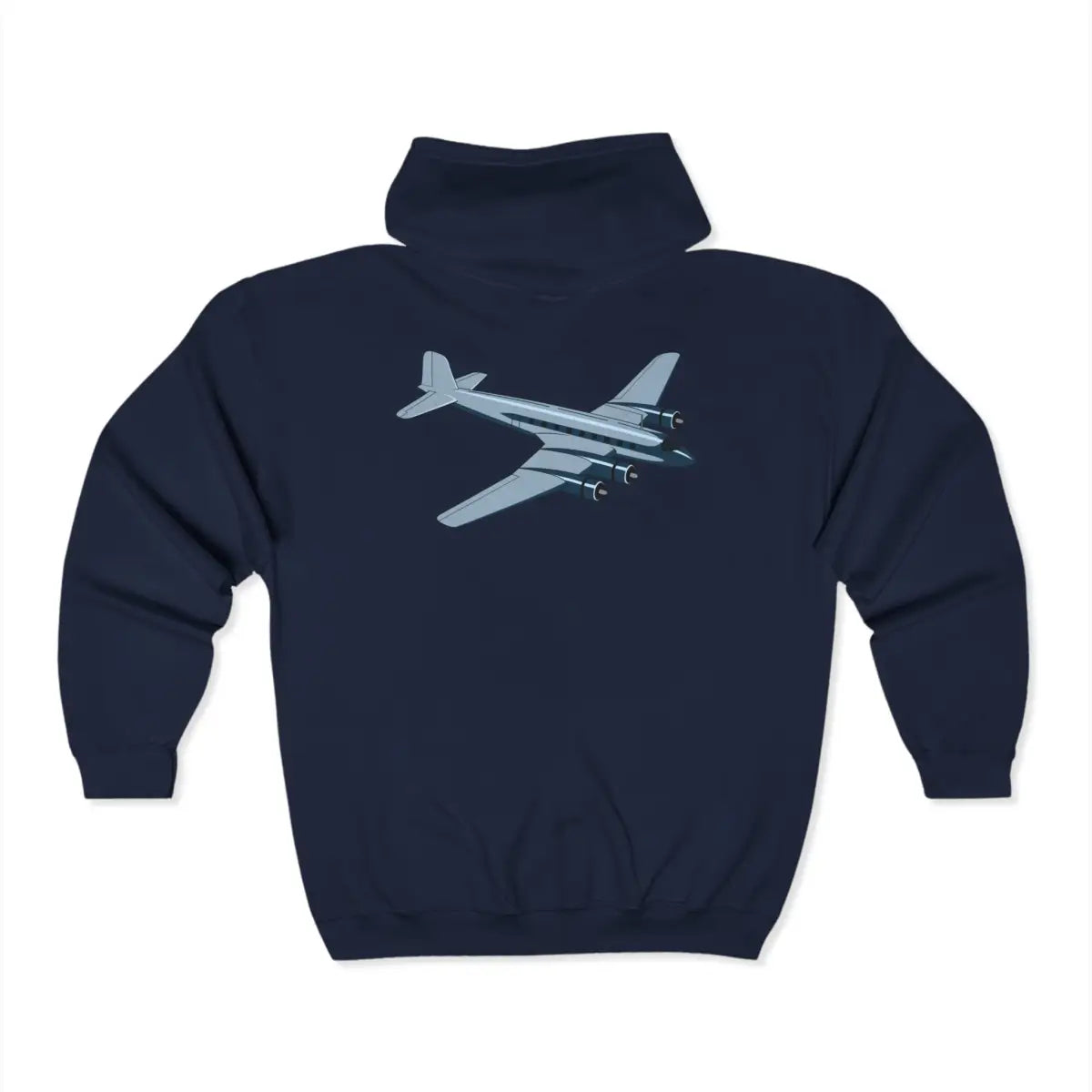 Focke-Wulf 200 Condor - Airliner - Full Zip Hoodie - Gifts for pilots - Aviation apparel