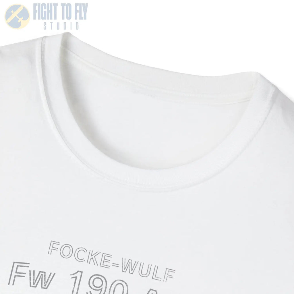 Focke-Wulf Fw 190 A-5 — T-shirt - T-Shirt - Pilot gifts - WWII warbird t-shirt