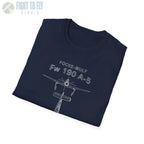 Focke-Wulf Fw 190 A-5 — T-shirt - T-Shirt - Pilot gifts - WWII warbird t-shirt