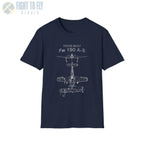 Focke-Wulf Fw 190 A-5 — T-shirt - T-Shirt - Pilot gifts - WWII warbird t-shirt
