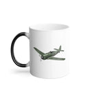 Focke-Wulf Fw 190 – WWII Aircraft Mug (Color Changing) - Pilot gifts - warbird t-shirt