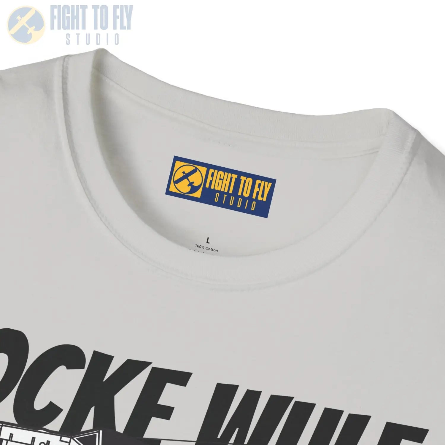 Focke-Wulf Fw 190A Side Profile T-Shirt - Pilot gifts - WWII warbird t-shirt