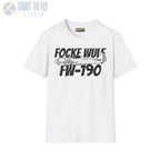 Focke-Wulf Fw 190A Side Profile T-Shirt - Pilot gifts - WWII warbird t-shirt