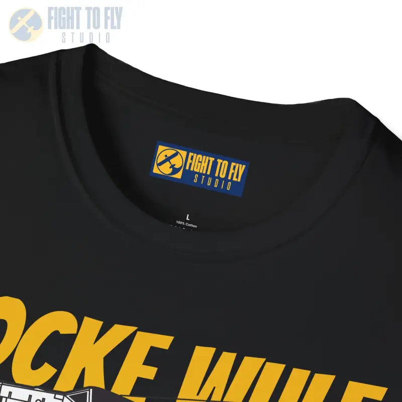 Focke Wulf Fw 190A Side Profile T Shirt – WWII Luftwaffe Fighter Tee Pilot gifts warbird t shirt