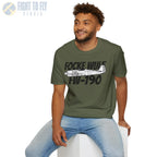 Focke-Wulf Fw 190A Side Profile T-Shirt - Pilot gifts - WWII warbird t-shirt