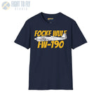 Focke-Wulf Fw 190A Side Profile T-Shirt - Pilot gifts - WWII warbird t-shirt