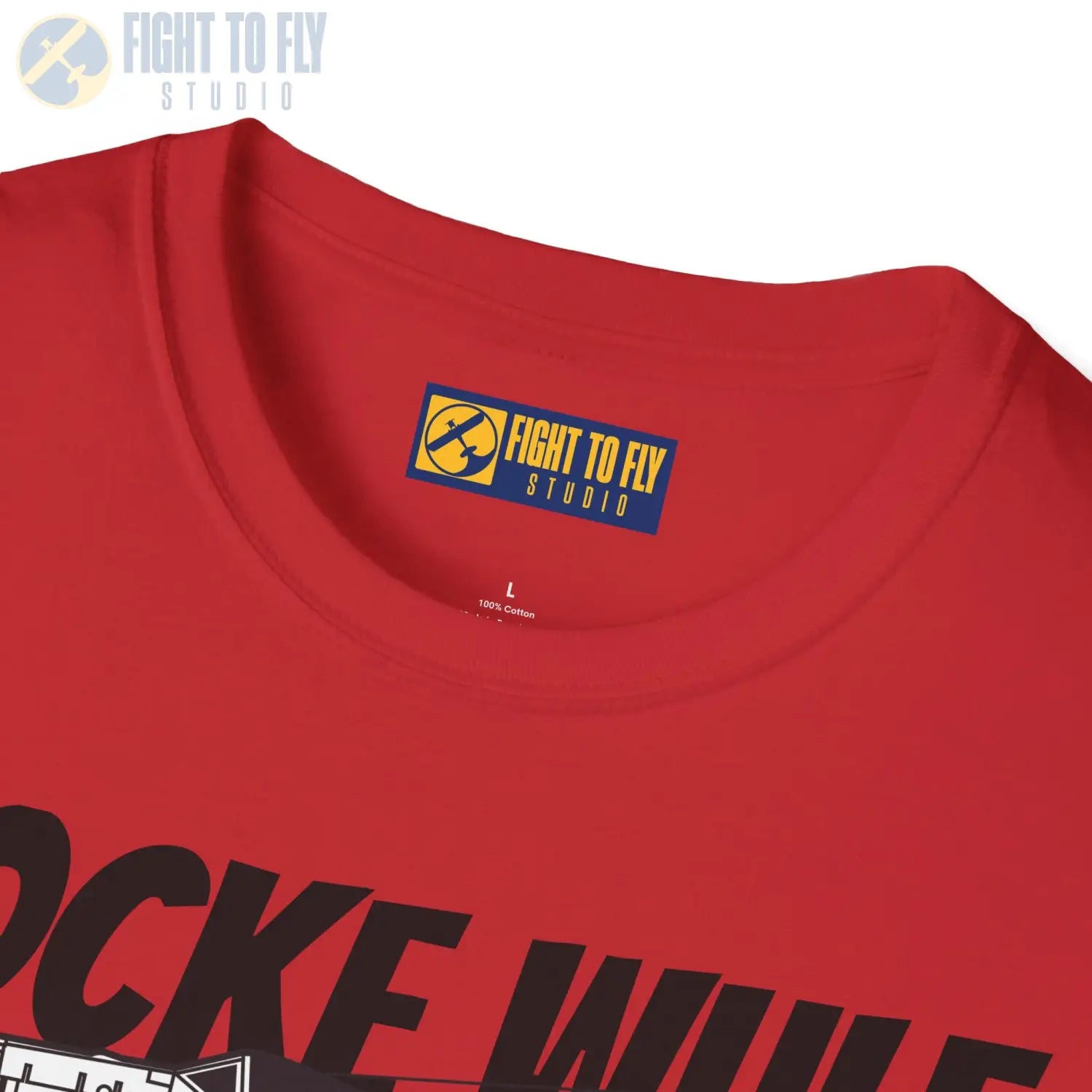 Focke-Wulf Fw 190A Side Profile T-Shirt - Pilot gifts - WWII warbird t-shirt