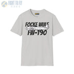 Focke-Wulf Fw 190A Side Profile T-Shirt - Pilot gifts - WWII warbird t-shirt