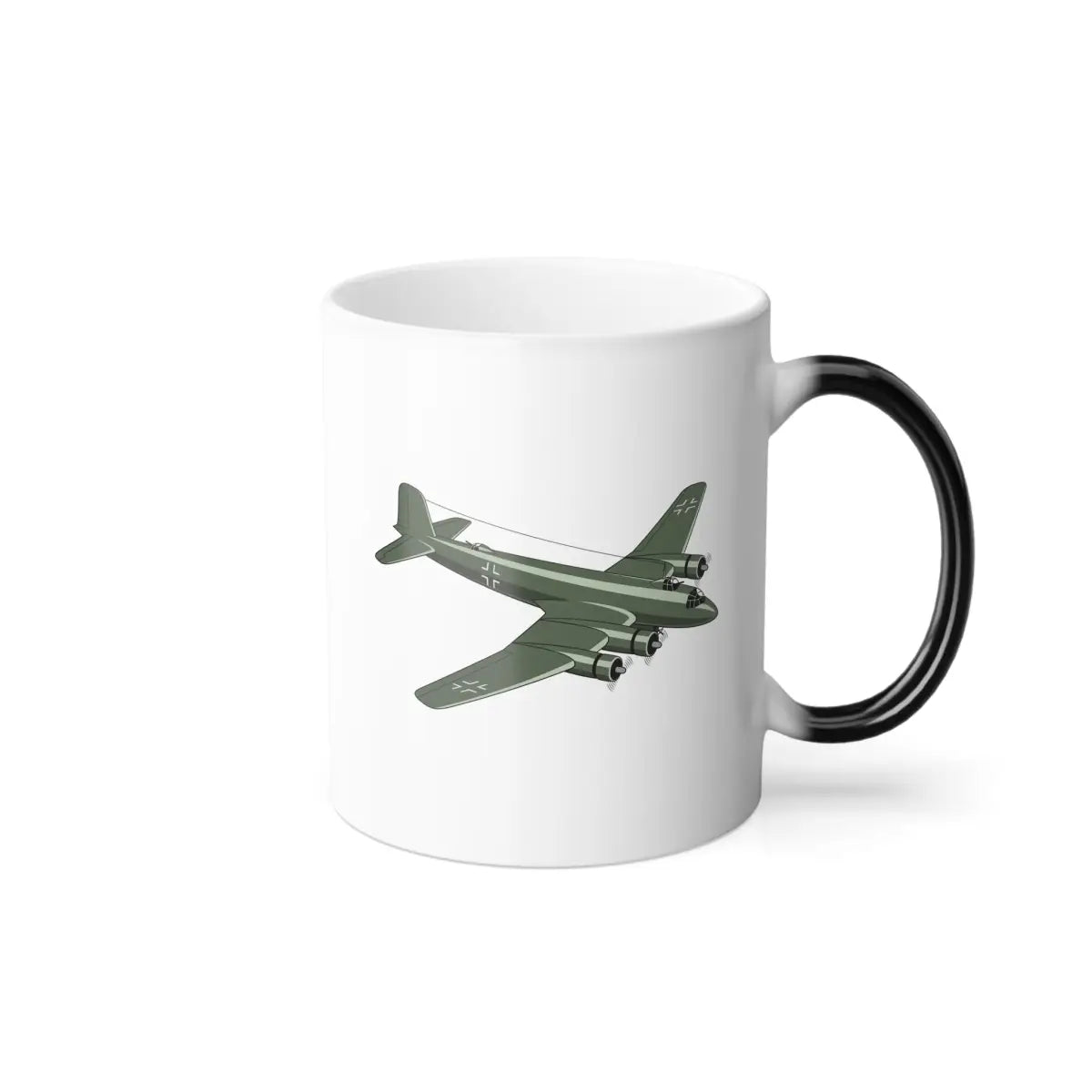 Focke-Wulf Fw 200 Condor – WWII Aircraft Mug (Color Changing) - Pilot gifts - warbird t-shirt