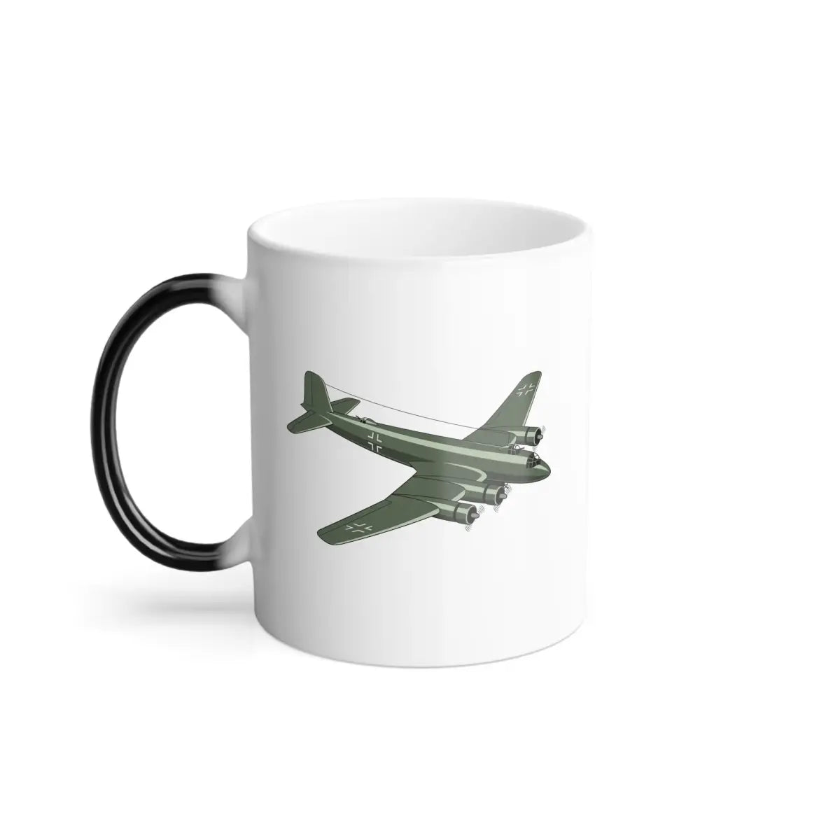 Focke-Wulf Fw 200 Condor – WWII Aircraft Mug (Color Changing) - Pilot gifts - warbird t-shirt