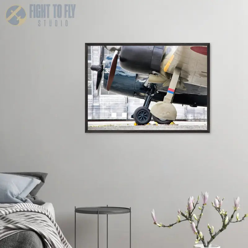 Foes now Friends: A6M Zero and F6F Hellcat - Print Material - Gifts for pilots - Aviation apparel