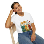 Foxtrot Delta Tango - Books and Flowers - T-Shirt - Pilot gifts - WWII warbird t-shirt