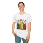 Foxtrot Delta Tango - Books and Flowers - T-Shirt - Pilot gifts - WWII warbird t-shirt