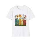 Foxtrot Delta Tango - Books and Flowers - T-Shirt - Pilot gifts - WWII warbird t-shirt