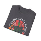 Foxtrot Delta Tango - Floral - T-Shirt - Pilot gifts - WWII warbird t-shirt