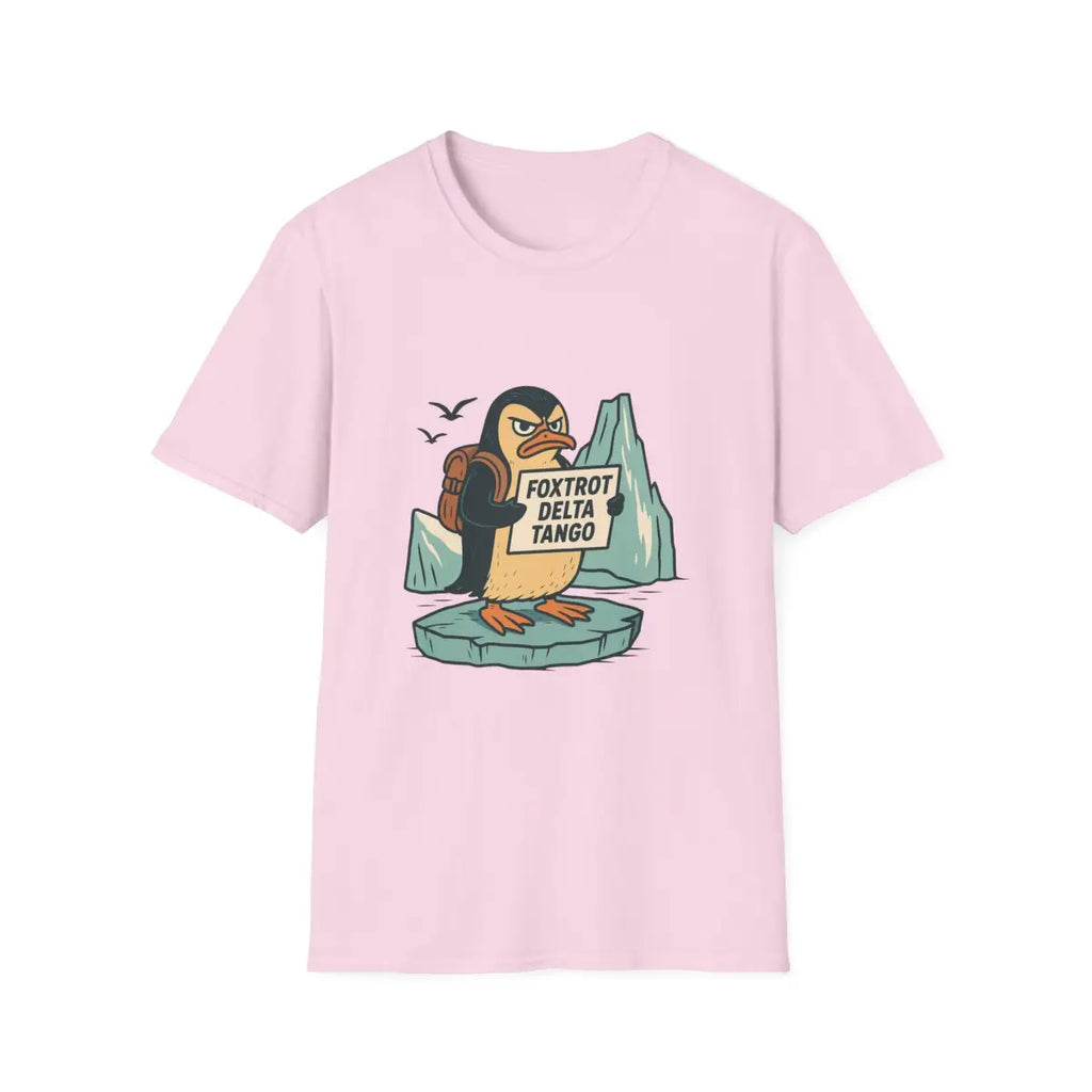 Foxtrot Delta Tango Penguin T-Shirt - Pilot gifts - WWII warbird t-shirt