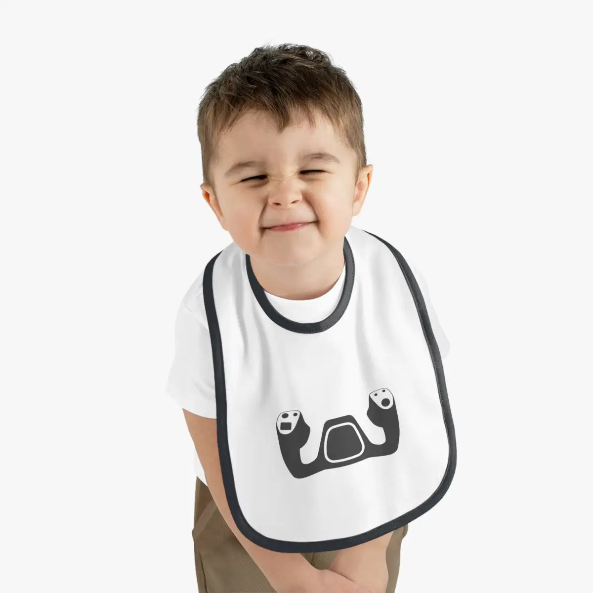Fun Bib for Infants Airplane Yoke - Kids clothes - Pilot gifts - WWII warbird t-shirt