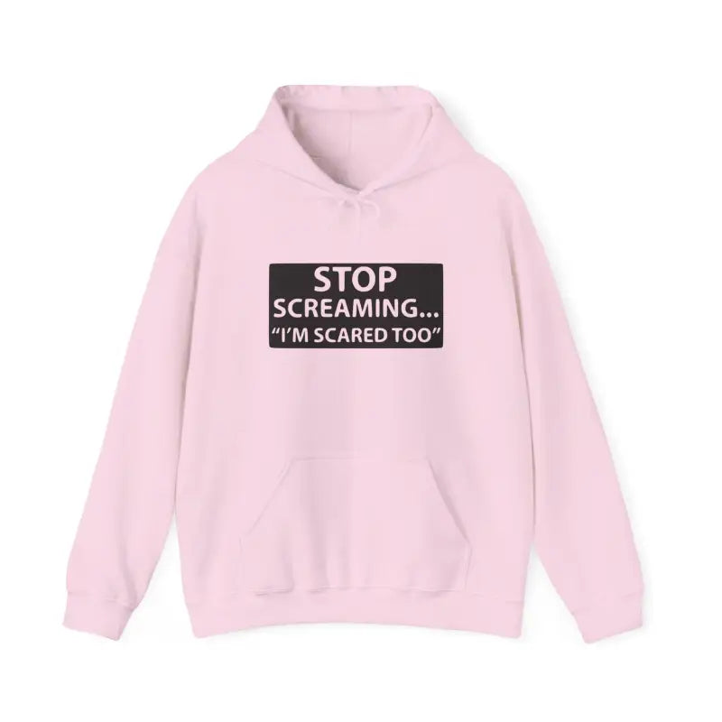 Funny Unisex Hooded Sweatshirt - ’STOP SCREAMING... I’M SCARED TOO’ - Hoodie - Gifts for pilots - Aviation apparel
