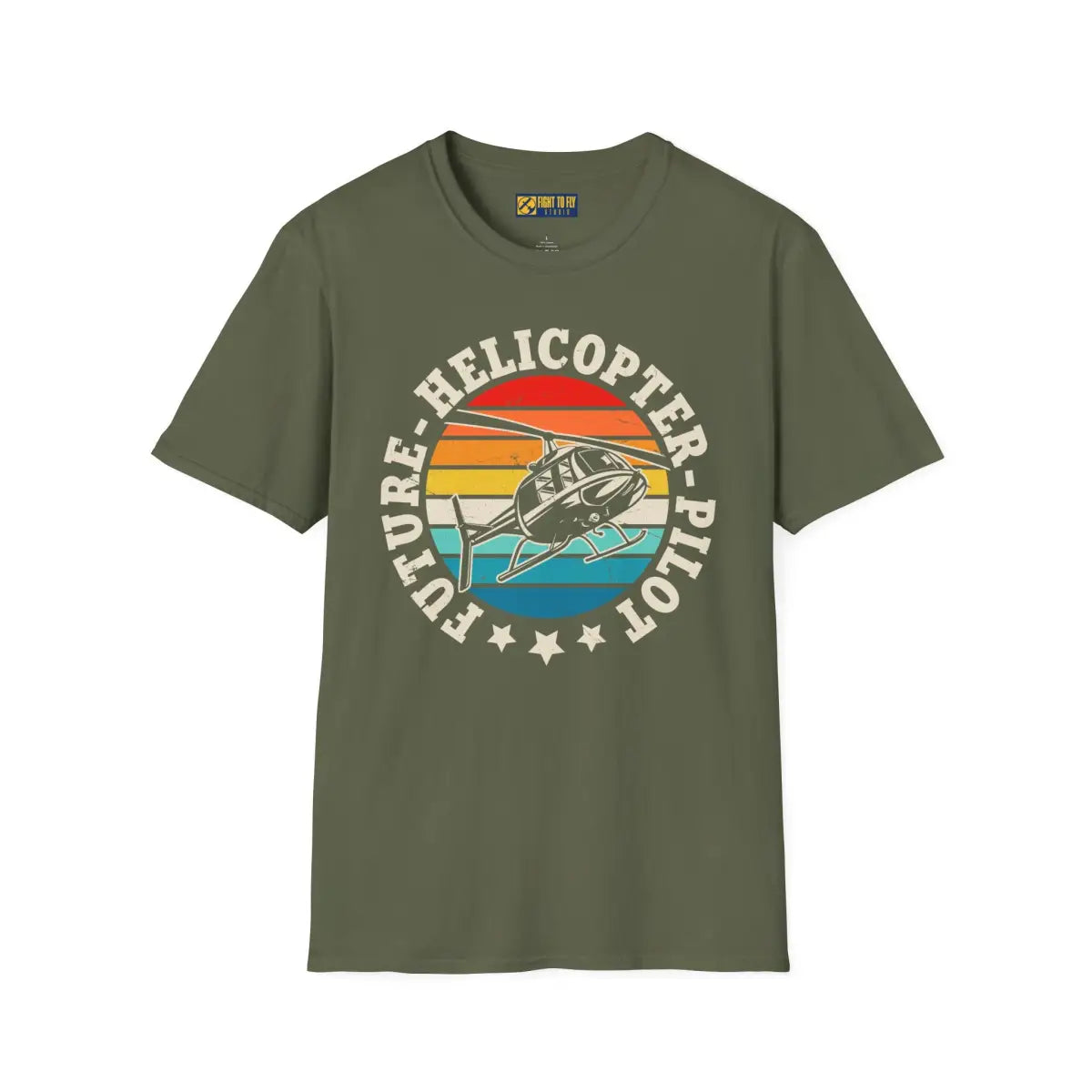 Future Helicopter Pilot T-Shirt - gifts - WWII warbird t-shirt