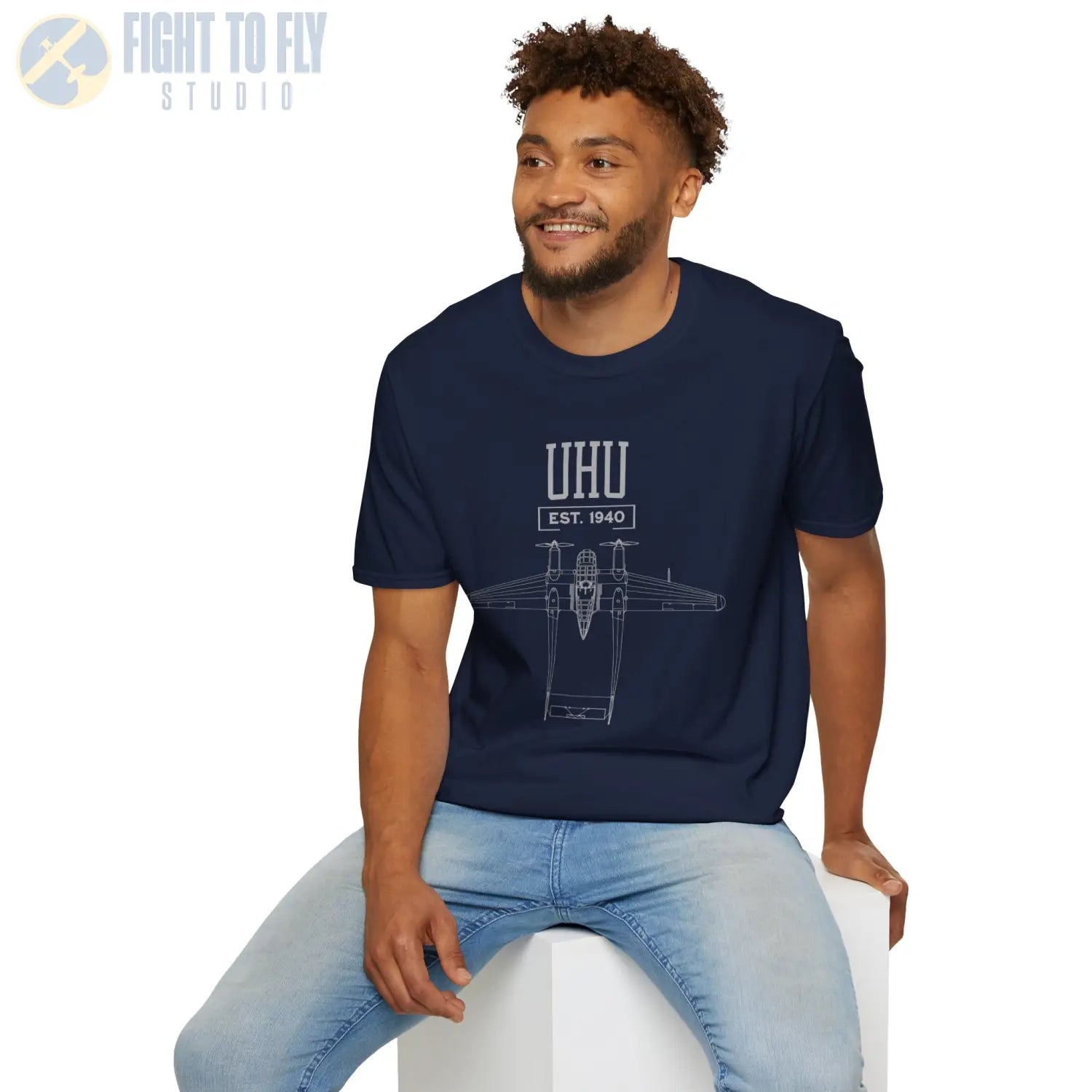 Fw 189 Uhu T Shirt Pilot gifts WWII warbird t shirt