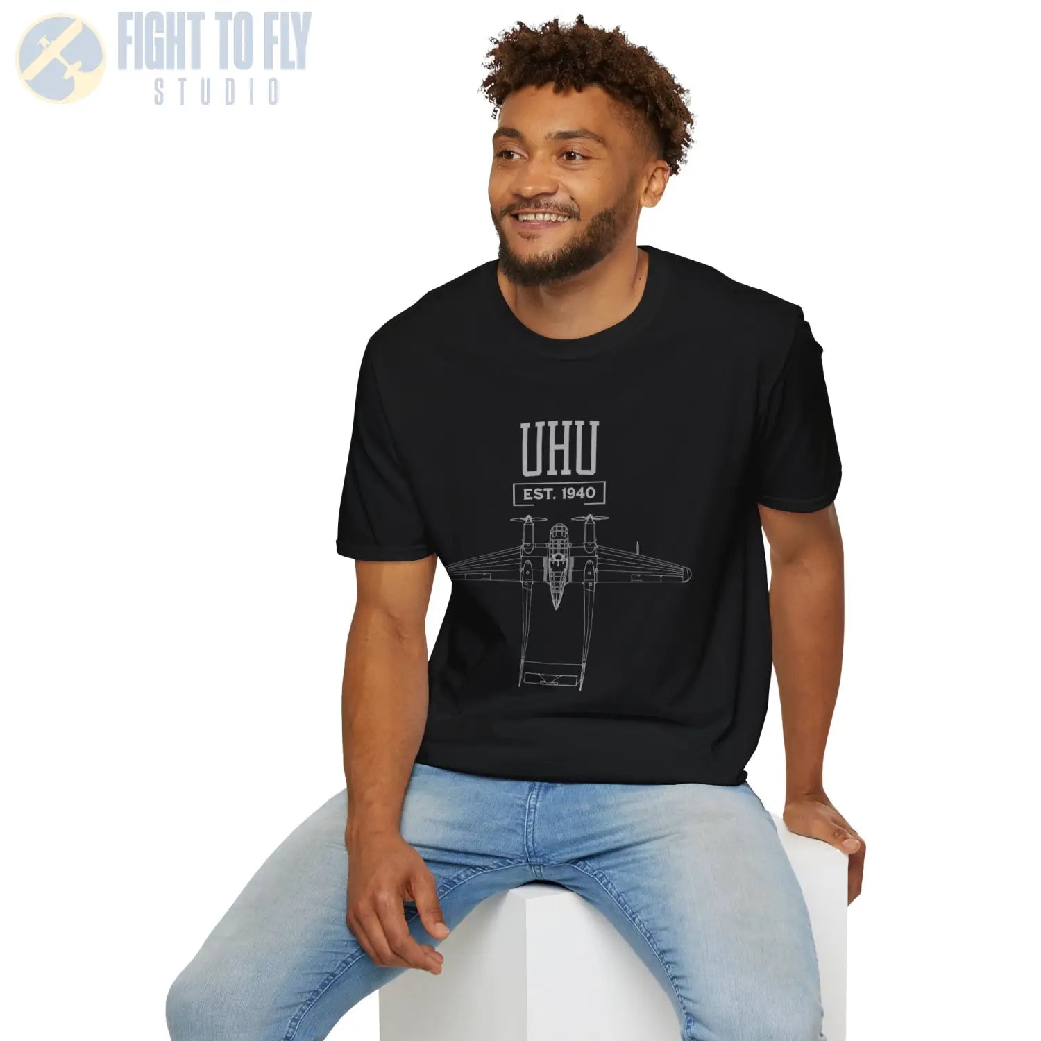 Fw 189 Uhu T Shirt Pilot gifts WWII warbird t shirt