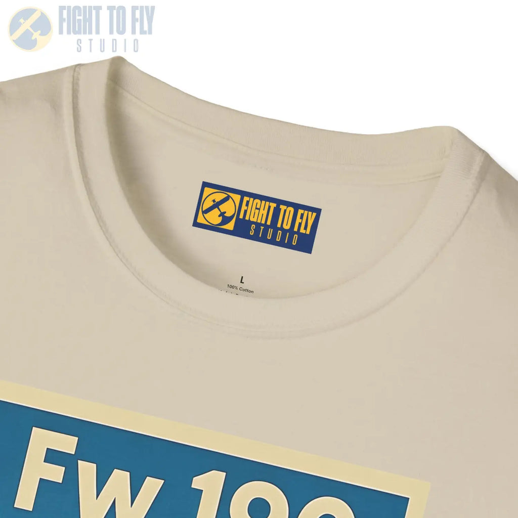 Fw 190 Premium Full Graphic T-Shirt - Pilot gifts - WWII warbird t-shirt