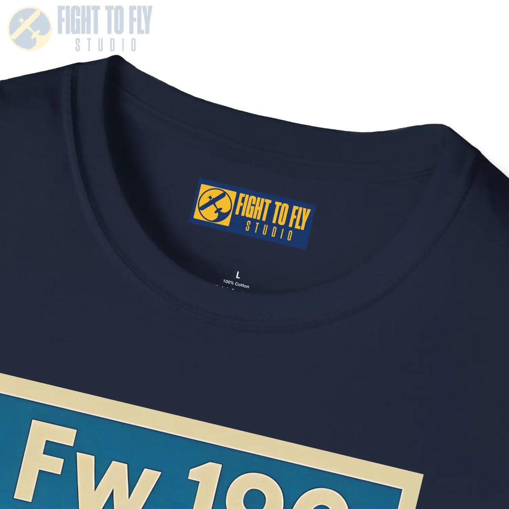 Fw 190 Premium Full Graphic T-Shirt - Pilot gifts - WWII warbird t-shirt