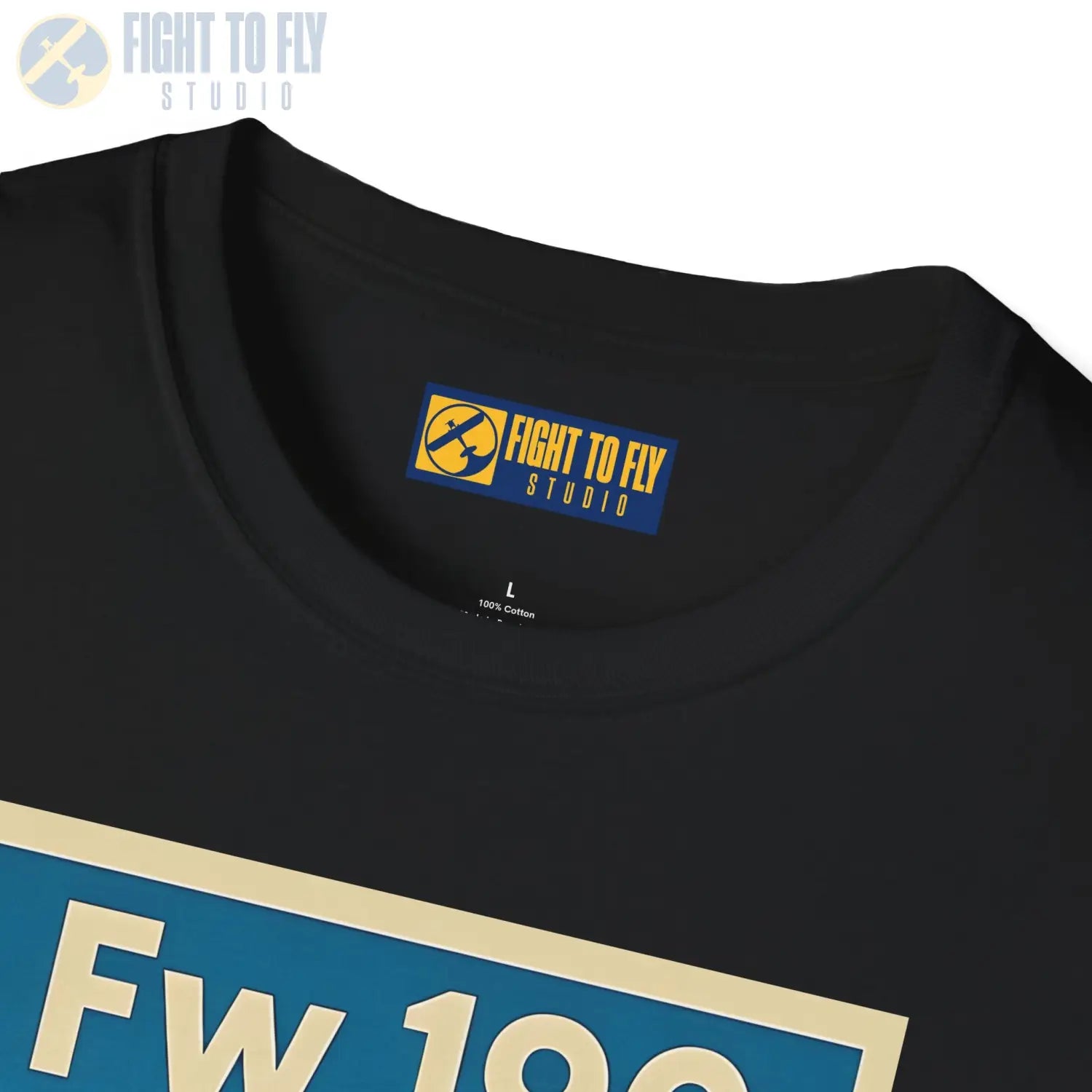 Fw 190 Premium Full Graphic T-Shirt - Pilot gifts - WWII warbird t-shirt
