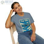 Fw 190 Premium Full Graphic T-Shirt - Pilot gifts - WWII warbird t-shirt