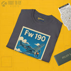 Fw 190 Premium Full Graphic T-Shirt - Pilot gifts - WWII warbird t-shirt