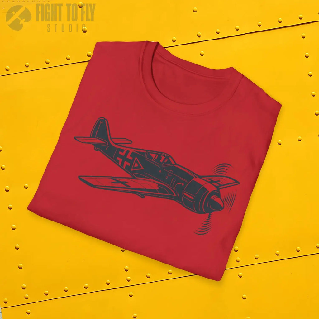 Focke-Wulf Fw 190 Premium T-Shirt - Pilot gifts - WWII warbird t-shirt