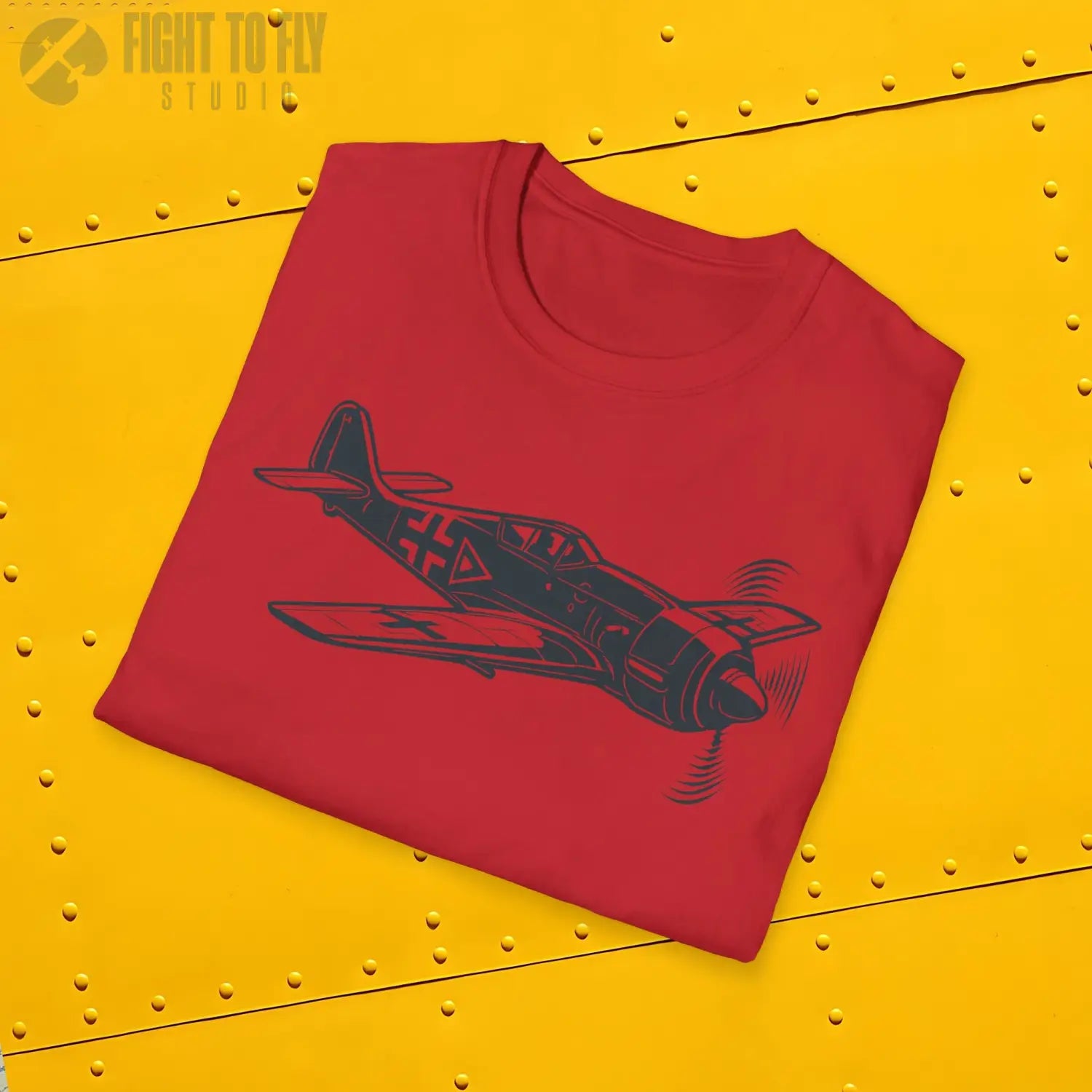 Focke-Wulf Fw 190 Premium T-Shirt - Pilot gifts - WWII warbird t-shirt