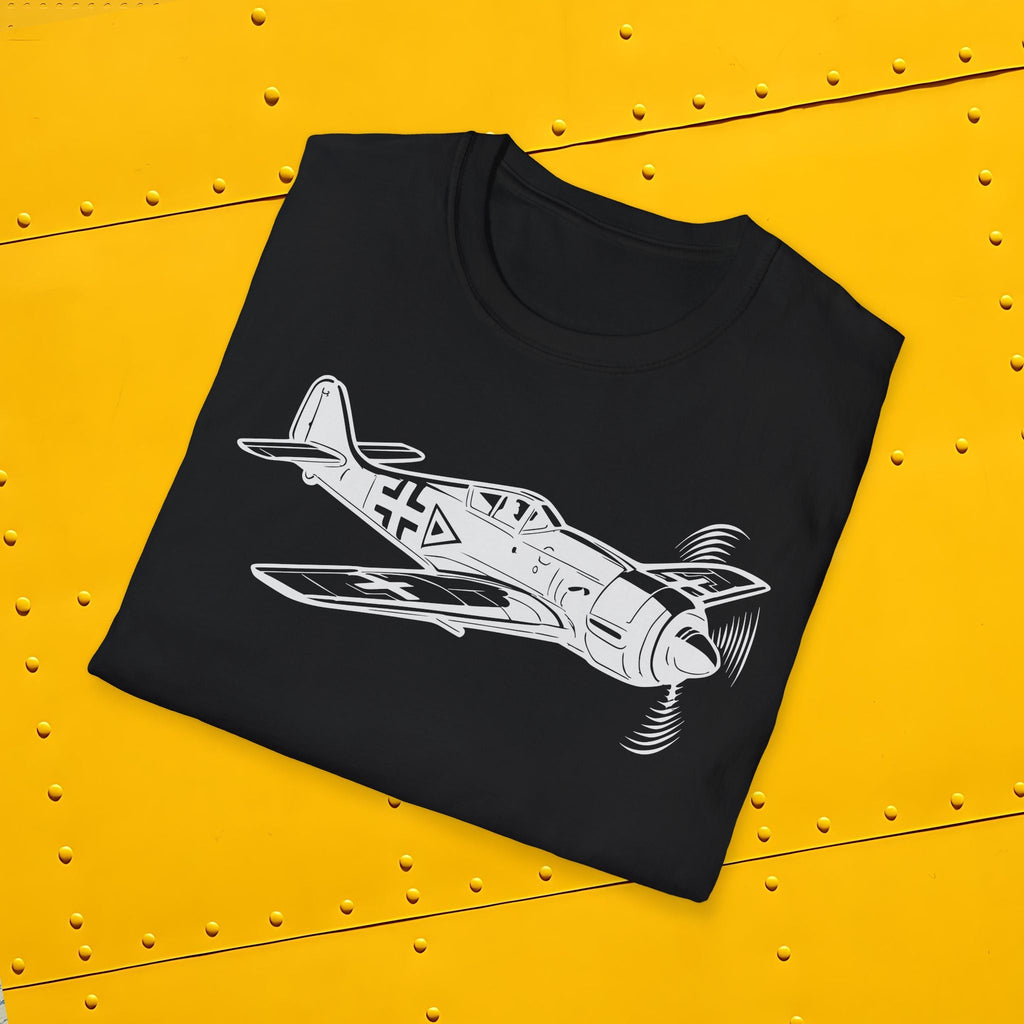 Fw 190 Premium T-Shirt – Focke-Wulf WWII German Fighter Tee - Pilot gifts - warbird t-shirt