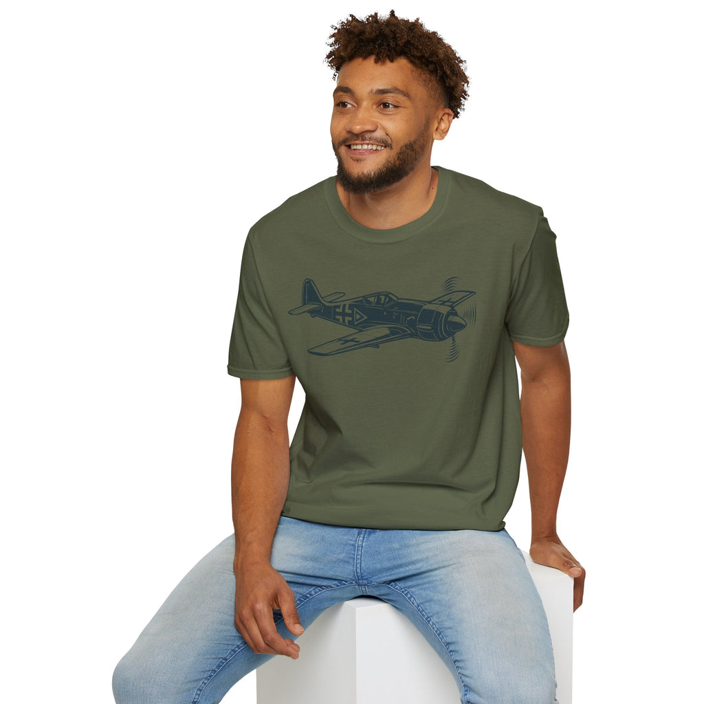 Fw 190 Premium T-Shirt – Focke-Wulf WWII German Fighter Tee - Pilot gifts - warbird t-shirt