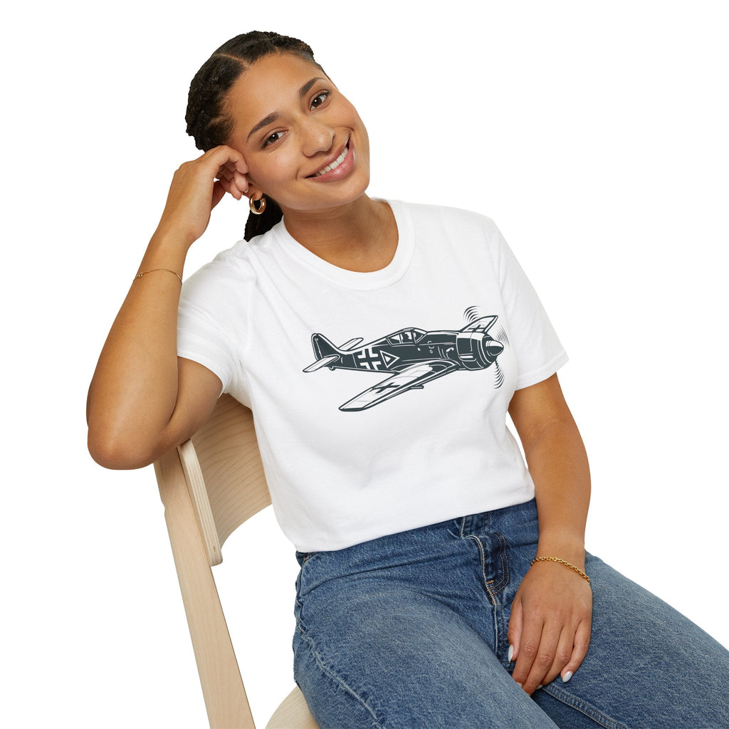 Fw 190 Premium T-Shirt – Focke-Wulf WWII German Fighter Tee - Pilot gifts - warbird t-shirt