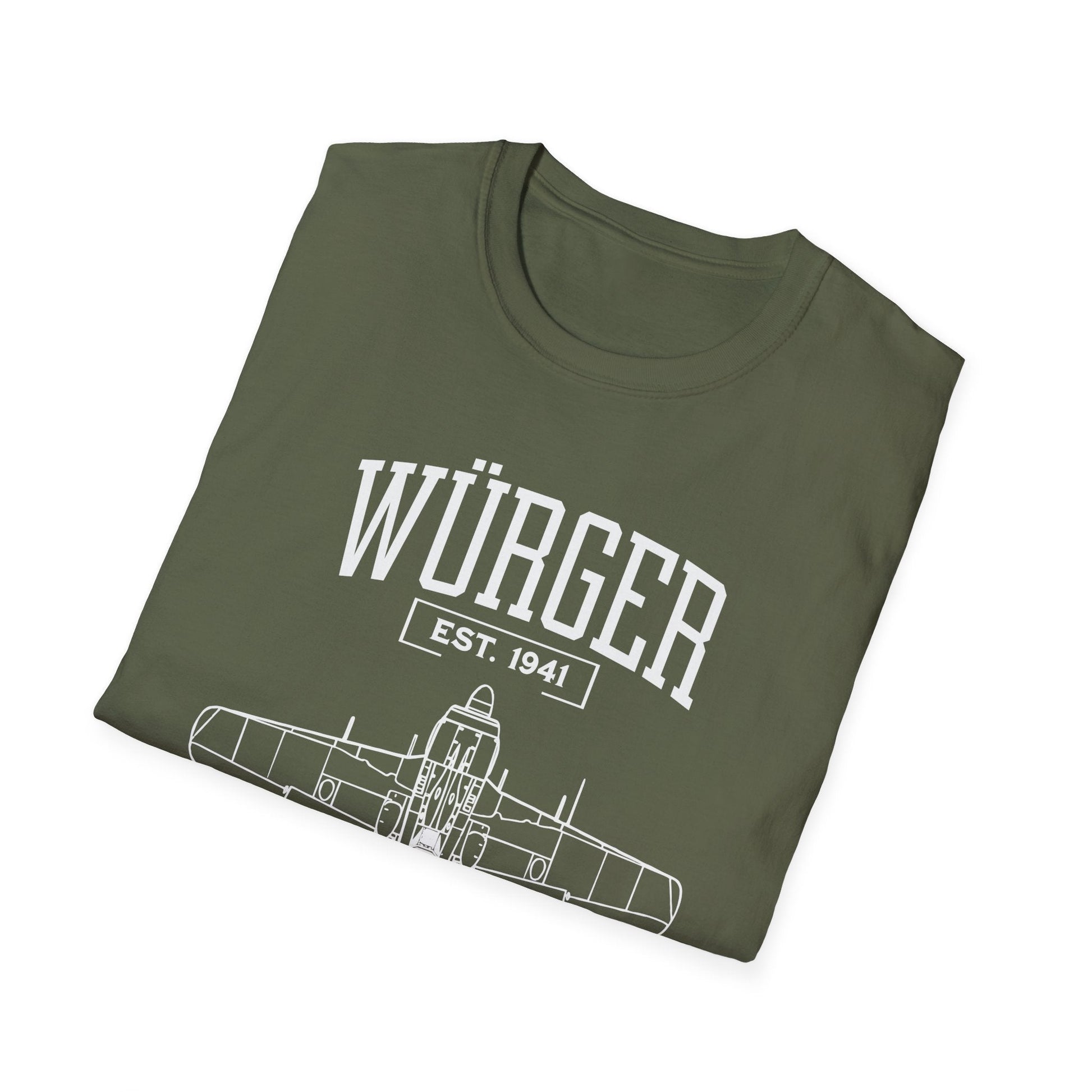 Fw 190 Würger Premium WWII T Shirt Pilot gifts warbird t shirt