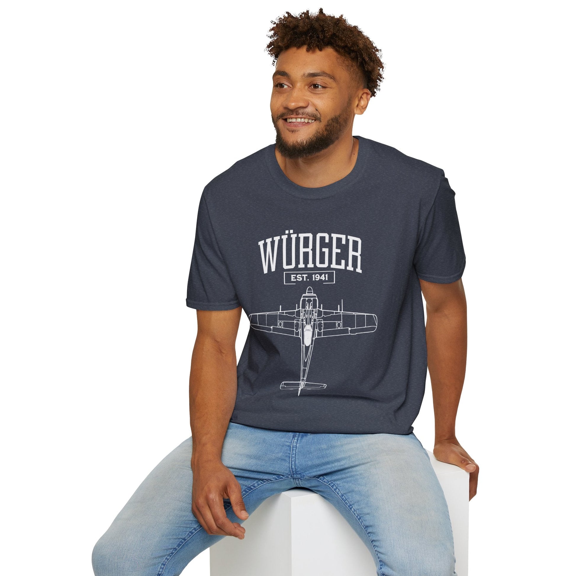 Fw 190 Würger Premium WWII T Shirt Pilot gifts warbird t shirt