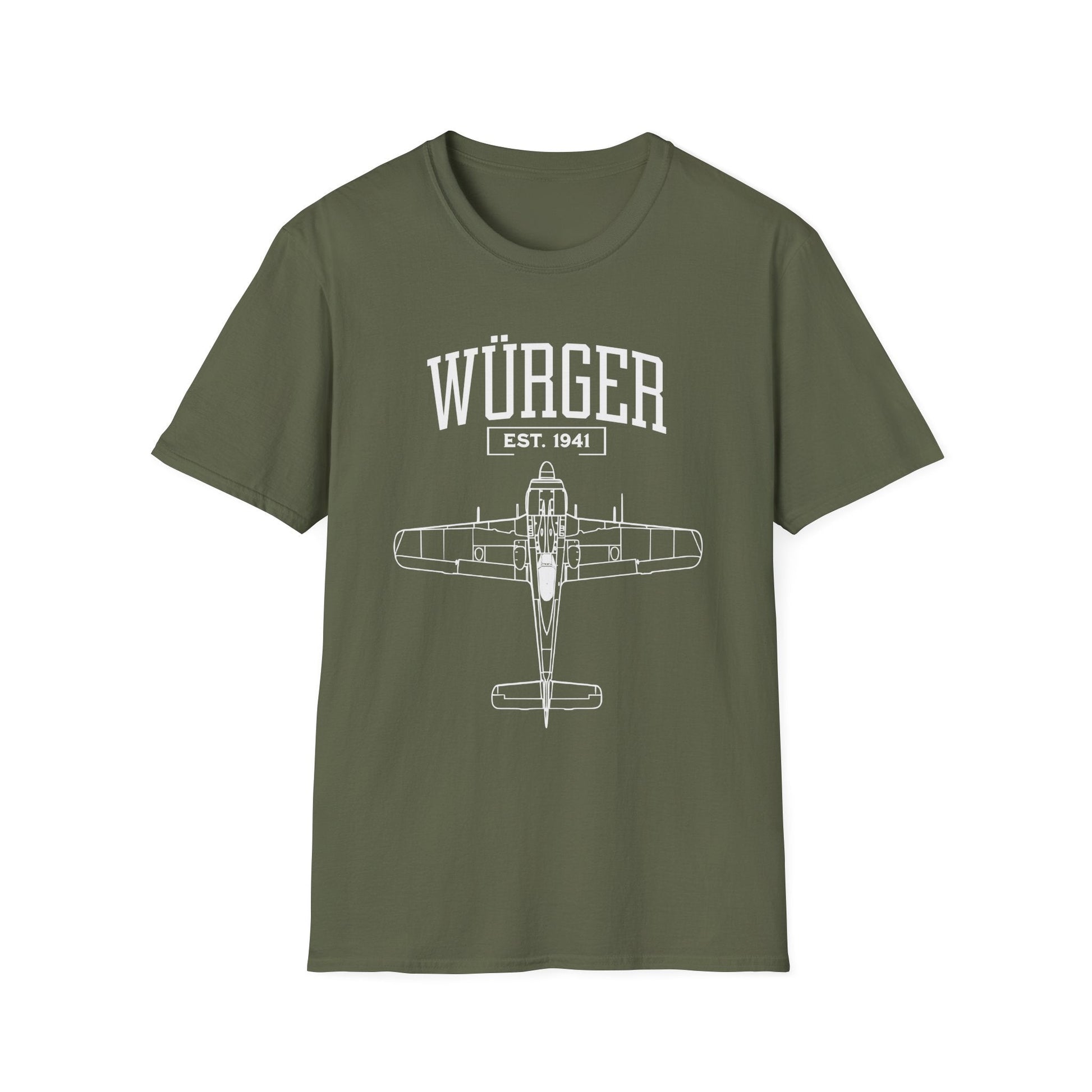 Fw 190 Würger Premium WWII T Shirt Pilot gifts warbird t shirt
