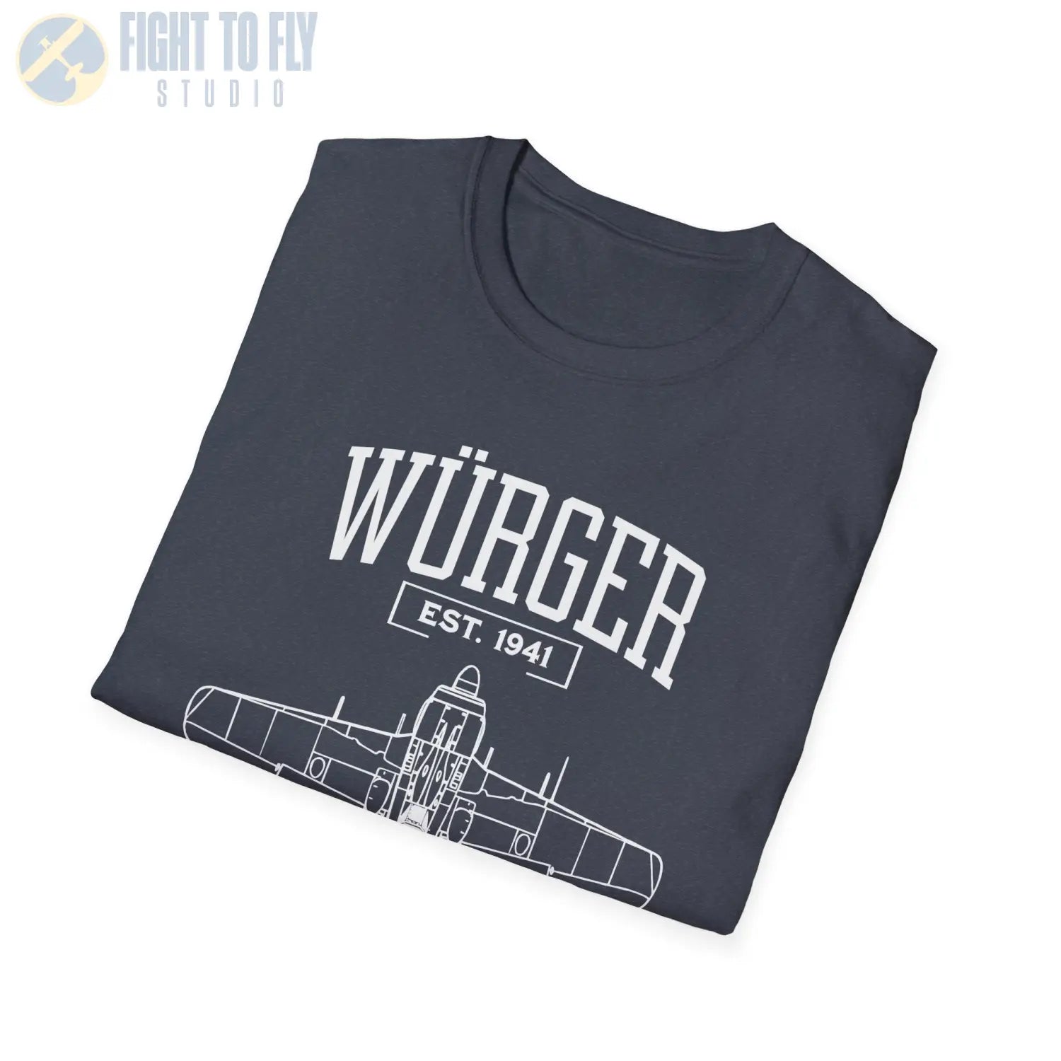 Fw 190 Würger - T-Shirt - Pilot gifts - WWII warbird t-shirt