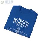 Fw 190 Würger - T-Shirt - Pilot gifts - WWII warbird t-shirt