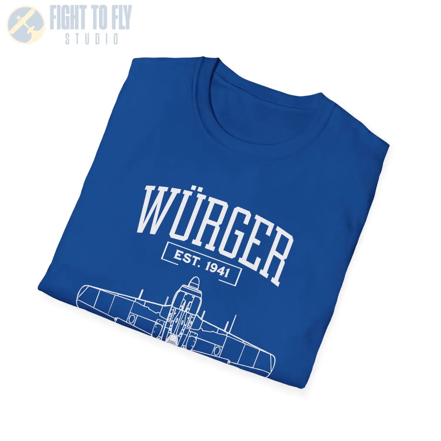 Fw 190 Würger - T-Shirt - Pilot gifts - WWII warbird t-shirt