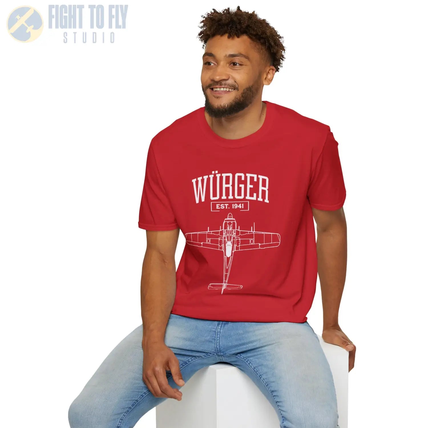 Fw 190 Würger - T-Shirt - Pilot gifts - WWII warbird t-shirt