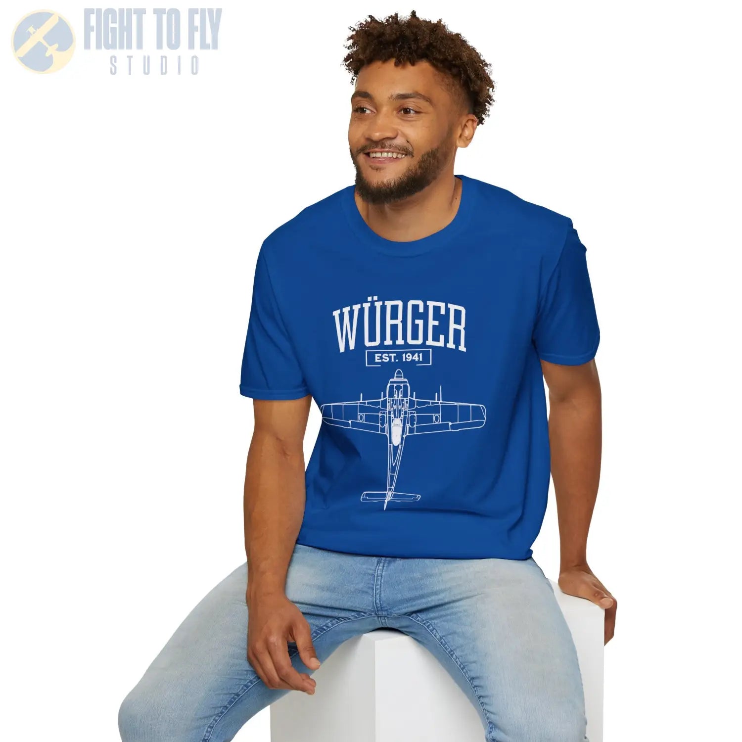 Fw 190 Würger - T-Shirt - Pilot gifts - WWII warbird t-shirt