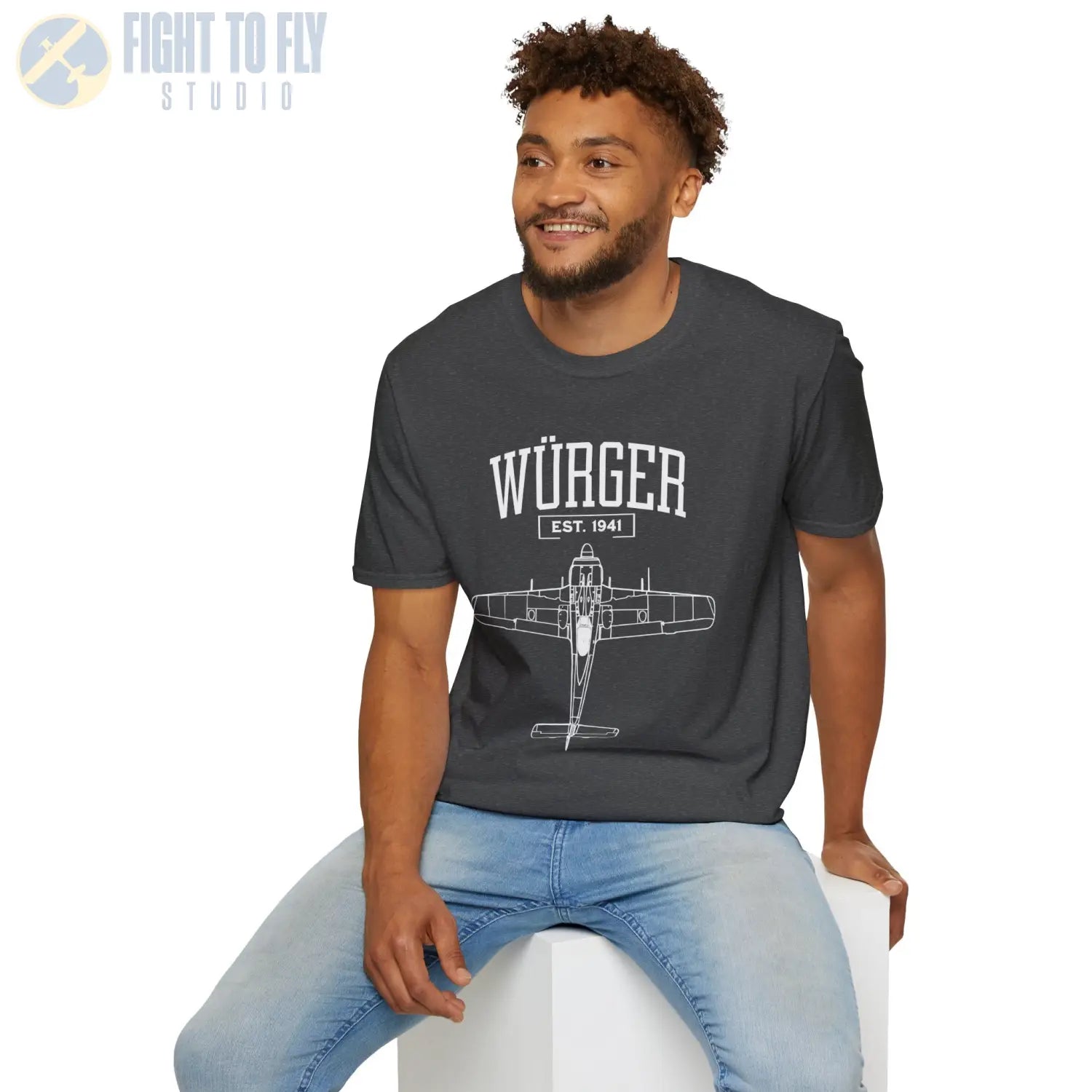 Fw 190 Würger - T-Shirt - Pilot gifts - WWII warbird t-shirt