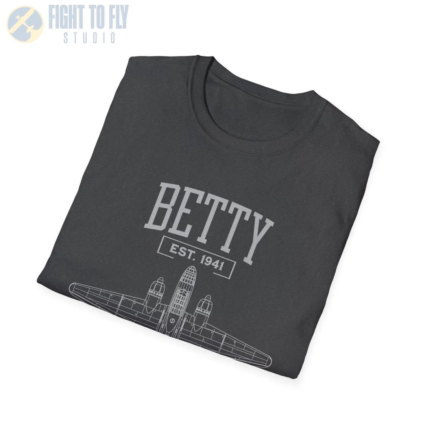 G4M Betty - T-Shirt - Pilot gifts - WWII warbird t-shirt